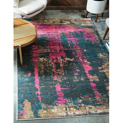 Dark Pink Rug | Wayfair